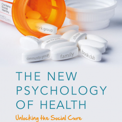 Cover of The New Psychology of Health, winner of 2020 Best Textbook Award